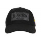 Casquette El Patron Medellin Noire Strass Effet Daim Colombia Baseball CASQUETTES SKR