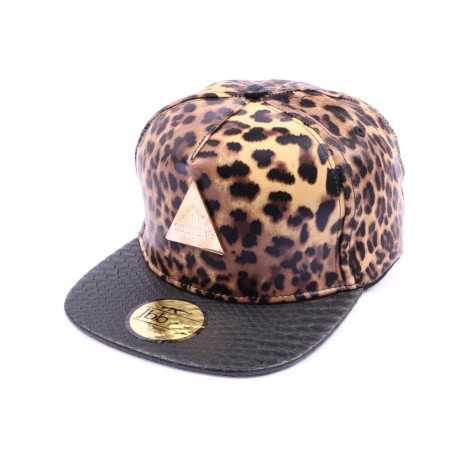 Casquette Snapback JBB couture leopard visière noir ANCIENNES COLLECTIONS divers