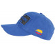 Casquette Plata o Plomo Bleue Ecusson Strass Tissu Daim Colombia Baseball ANCIENNES COLLECTIONS divers