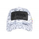 Casquette El Patron Blanche et Noire Streetwear Colombia Medellin Baseball CASQUETTES SKR