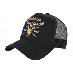 Casquette Von Dutch Noire West Ride Baseball Trucker CASQUETTES VON DUTCH