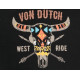 Casquette Von Dutch Noire West Ride Baseball Trucker CASQUETTES VON DUTCH