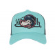 Casquette Von Dutch Bleue Wolf Fashion Baseball Trucker CASQUETTES VON DUTCH