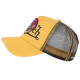 Casquette Von Dutch Jaune Bird Fashion Baseball Trucker CASQUETTES VON DUTCH