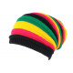 Bonnet Rasta Rouge Jaune Vert Jamaicain Laine fashion Jack BONNETS Nyls Création