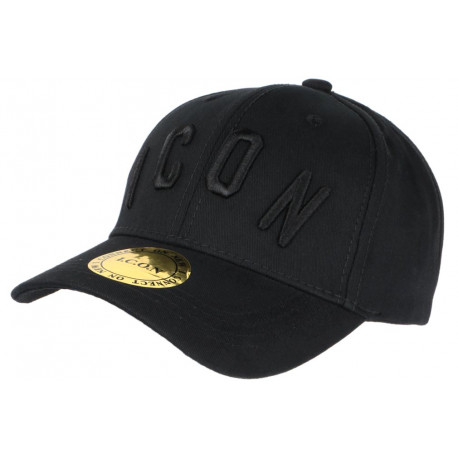 Casquette ICON Noire Streetwear Design Baseball Fyck CASQUETTES Hip Hop Honour