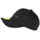 Casquette ICON Noire avec Strass design Streetwear Baseball Orka CASQUETTES Hip Hop Honour