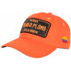 Casquette Plata o Plomo Orange Fluo et Strass Noir Colombia Baseball CASQUETTES SKR