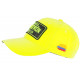 Casquette El Patron Jaune Fluo Strass Noir Medellin Colombia Baseball CASQUETTES SKR