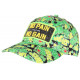 Casquette No Pain No Gain Verte et Noire Streetlife Baseball Fashion CASQUETTES SKR