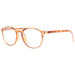 Lunettes de Lecture Rondes Marrons Tendance et Fashion Zelly Lunettes Loupes New Time