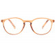 Lunettes de Lecture Rondes Marrons Tendance et Fashion Zelly Lunettes Loupes New Time