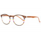 Lunettes Loupe Rondes Bois Marron Classe Fozza Lunettes Loupes New Time