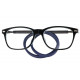 Lunettes lecture Tour de Cou Aimantees Bleues et Noires Tendance Wyla ANCIENNES COLLECTIONS divers