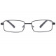 Lunettes de Lecture Noires Mat en Metal Legeres et Solides Nymo Lunettes Loupes Proloupe