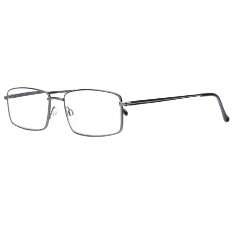 Lunettes Loupe Grises en Metal Legeres Rectangles Tradition Sulla Lunettes Loupes Proloupe