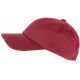 Casquette Baseball Coton Huile Rouge Finistere Creation Francaise CASQUETTES Léon montane