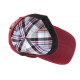 Casquette Baseball Coton Huile Rouge Finistere Creation Francaise CASQUETTES Léon montane