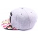 Snapback JBB couture Grise version florale ANCIENNES COLLECTIONS divers