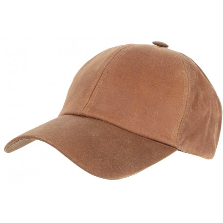 Casquette Coton Huile Marron Clair Impermeable Finistere Creation Francaise CASQUETTES Léon montane