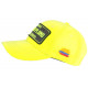 Casquette Plata o Plomo Jaune Fluo et Strass Noir Colombia Baseball CASQUETTES SKR