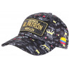 Casquette El Patron Noire et Dorée Strass Streetwear Colombia Medellin Baseball CASQUETTES SKR