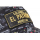 Casquette El Patron Noire et Dorée Strass Streetwear Colombia Medellin Baseball CASQUETTES SKR