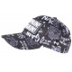 Casquette No Pain No Gain Noire et Grise Streetwear Baseball Fashion CASQUETTES SKR