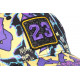 Casquette 23 Violette et Noire Print Streetwear Strass Classe Baseball ANCIENNES COLLECTIONS divers
