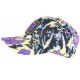 Casquette 23 Violette et Noire Print Streetwear Strass Classe Baseball ANCIENNES COLLECTIONS divers