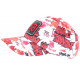 Casquette 23 Rouge et Blanche Print Streetwear Strass Classe Baseball CASQUETTES SKR