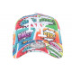 Casquette NY Orange et Verte Cartoons Fashion Baseball Bang Boum ANCIENNES COLLECTIONS divers