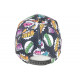 Casquette NY Noire et Violette Design Pop Art Cartoons Baseball Bang Boom ANCIENNES COLLECTIONS divers