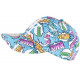 Casquette NY Bleu Ciel et Verte Design Pop Art Cartoons Baseball Bang Boom ANCIENNES COLLECTIONS divers