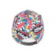 Casquette NY Noire et Rouge Pop Art Cartoons Baseball Bam Boom ANCIENNES COLLECTIONS divers