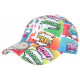 Casquette Enfant NY Orange et Verte Dessins Animes Pop Baseball Boum de 7 à 11 ans ANCIENNES COLLECTIONS divers