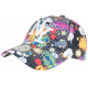 Casquette Enfant NY Noire et Rose Dessins Animes Pop Baseball Boum de 7 à 11 ans ANCIENNES COLLECTIONS divers