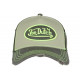 Casquette Von Dutch Vert Fluo Tendance Filet Noir Baseball Summer CASQUETTES VON DUTCH