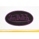 Casquette Von Dutch Jaune et Blanche Originale Filet Noir Baseball Summer CASQUETTES VON DUTCH