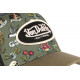 Casquette Von Dutch Verte Design Original Custom Baseball Tat CASQUETTES VON DUTCH