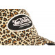 Casquette Von Dutch Leopard Beige et Noire Fashion Trucker Baseball CASQUETTES VON DUTCH