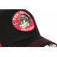 Casquette Von Dutch Rouge et Noire Cat California Baseball Trucker CASQUETTES VON DUTCH