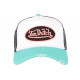 Casquette Von Dutch Bleu et Rose Fashion Filet Noir Baseball Summer CASQUETTES VON DUTCH