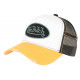 Casquette Von Dutch Orange et Blanche Fashion Trucker Noir Baseball Summer CASQUETTES VON DUTCH