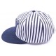 Snapback JBB couture Rayée Bleu et blanc ANCIENNES COLLECTIONS divers