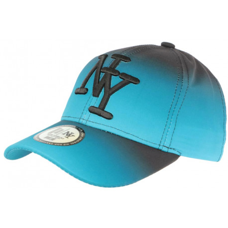 Casquette Enfant Bleue et Noire Originale Baseball Tendance Renbo de 7 a 11 ans Casquette Enfant Hip Hop Honour