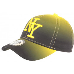 Casquette Enfant Jaune et Noire Fashion Baseball Renbo de 7 a 11 ans Casquette Enfant Hip Hop Honour