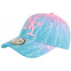 Casquette NY Bleue et Rose Originale Tendance Baseball Eclyr ANCIENNES COLLECTIONS divers