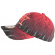 Casquette Enfant Rouge et Noire Eclyr Fashion NY Baseball de 7 à 12 ans Casquette Enfant Hip Hop Honour