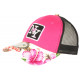 Casquette Trucker NY Rose et Blanche Graphisme Tropical Filet Baseball Hawaii ANCIENNES COLLECTIONS divers